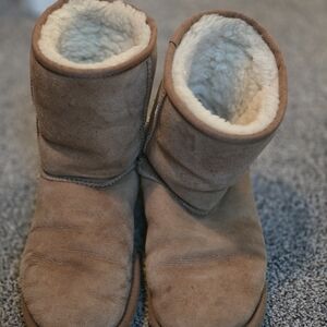 UGG Tan Shearling Boots